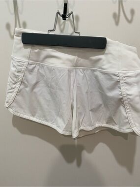 Lululemon Women’s White Active Shorts